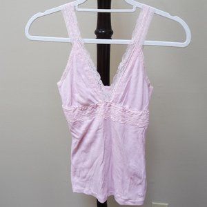 A&F Lace Trim Tank Top